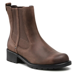 Clarks Štibletai Clarks Orinoco Club 261631804 Dark Taupe Leather