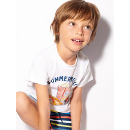 Mayoral Mayoral Camiseta 3012 Blanco Regular Fit