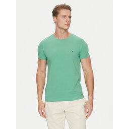 Tommy Hilfiger Tommy Hilfiger T-shirt MW0MW10800 Zelena Slim Fit