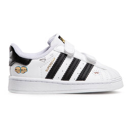 

Взуття adidas Superstar Cf I FZ0619 Ftwwht/Cblack/Goldmt, Білий