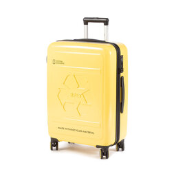 National Geographic Mittelgroßer Koffer National Geographic Medium Trolley N205HA.60.68 Yellow
