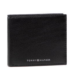 Tommy Hilfiger Veliki muški novčanik Tommy Hilfiger Th Downtown Cc Flap And Coin AM0AM08118 BDS