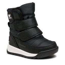 Sorel Śniegowce Sorel Toddler Whitney II Strap Wp NV3919-010 Black/Sea Solt