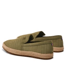 

Еспадрильї Tommy Hilfiger Th Esapdrille Classic Suede FM0FM04984 Mash Green MSD, Зелений