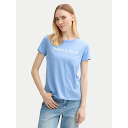 Tom Tailor Denim Tom Tailor Denim Marškinėliai 1045417 Mėlyna Regular Fit