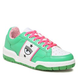 Chiara Ferragni Zapatillas Chiara Ferragni CF3108-078 Green/Pink Fluo