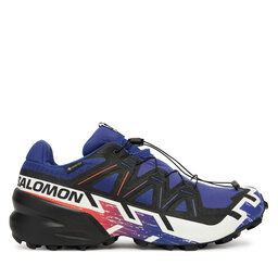 Salomon Tekaški čevlji Salomon Speedcross 6 Gore-Tex Equipe L47982800 Mornarsko modra