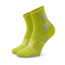 Compressport Augstas unisex zeķes Compressport Pro Racing V4.0 Trail U XU00048B Primerose/Alloy 70B
