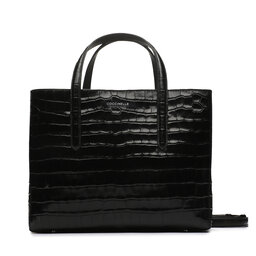 Coccinelle Handväska Coccinelle P8H Coccinelleswap Croco Sh.S E1 P8H 18 01 01 Noir 001