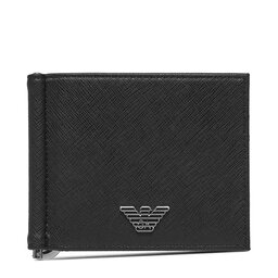 Emporio Armani Mały Portfel Męski Emporio Armani Y4R502 Y138E 81072 Czarny