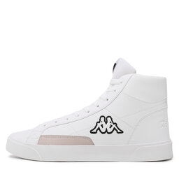 

Снікерcи Kappa Lollo Mid 241708 White/Black 1011, Білий