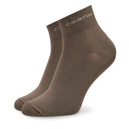 

Набір 2 пар низьких чоловічих шкарпеток Calvin Klein 701224868 Lead Grey 002, Сірий