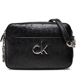 Calvin Klein Сумка Calvin Klein Re-Lock Camera Bag Ostrich K60K608588 Ck Black BAX