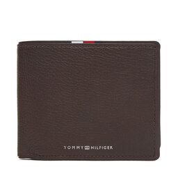 Tommy Hilfiger Cartera Tommy Hilfiger Th Corp Cc Flap & Coin AM0AM13741 Marrón
