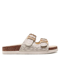 

Шльопанці MICHAEL KORS KIDS Lorek Monogram MK100420 Vanilla, Бежевий