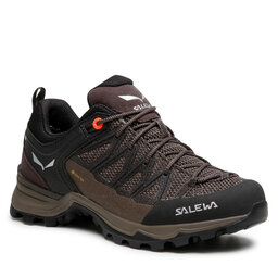 Salewa Trekkingschuhe Salewa Ws Mtn Trainer Lite Gtx GORE-TEX 61362-7517 Wallnut/Fluo Coral