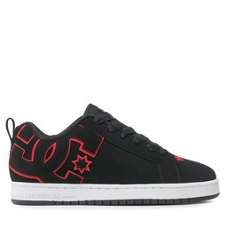 

Снікерcи DC Court Graffik 300529 Black/Red/White (XKRW), Чорний