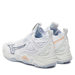 

Взуття Mizuno Wave Momentum 3 Mid V1GC2317 White/Navy Peony/Peach Parfait 0, Білий