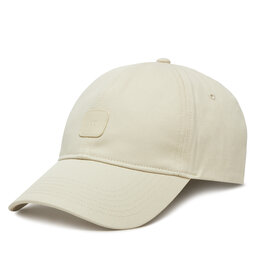 Calvin Klein Jeans Czapka z daszkiem Calvin Klein Jeans Mono Leather Patch Twill Cap LV04K5052G Biały