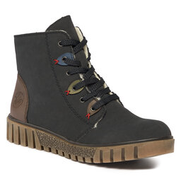 Rieker Stivaletti Rieker Y3401-14 Pazifik / Schoko / Liane / Jeans 14