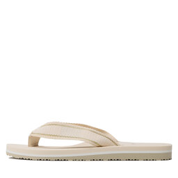 Tommy Hilfiger Zehentrenner Tommy Hilfiger Th Webbing Flip Flop FW0FW07262 Sugarcane AA8