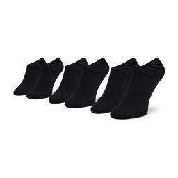 Reebok Pack de 3 pares de calcetines tobilleros Reebok Active Foundation Invisible GH0424 Black