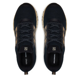 

Трекінгові черевики Salomon Wander L47435900 Carbon / India Ink / Almond Buff, Сірий
