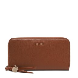 Liu Jo Голям дамски портфейл Liu Jo Ecs Xl Zip Around AA3295 E0086 Deer X0282