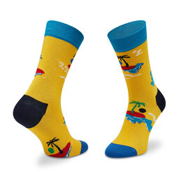 

Високі шкарпетки unisex Happy Socks, Жовтий