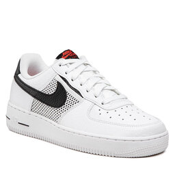Nike Обувки Nike Air Force 1 '07 Lv8 DH7567 100 White/Black/Habanero Red/White