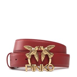Pinko Ženski remen Pinko Love Aster 1 Simply H3 Belt . AI 22-23 PLT01 1H212N Y5H7 Ruby Red R72Q