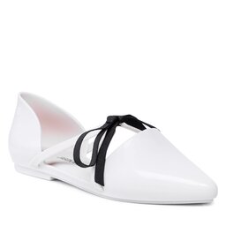 Melissa Lågskor Melissa Pointy Stripe Jason 33435 Beige/White 01664