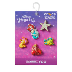 Crocs Διακόσμηση παπουτσιών Crocs Jibbitz Princess Ariel 5pck 10013197 Έγχρωμο