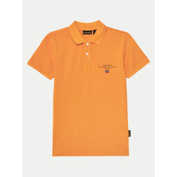 Napapijri Napapijri Polo Elbas 5 NP0A4G4NA701 D Πορτοκαλί Regular Fit