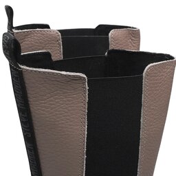 

Челсі Steve Madden Vivianne SM11001286-03001-GRB Greige/Black, Сірий