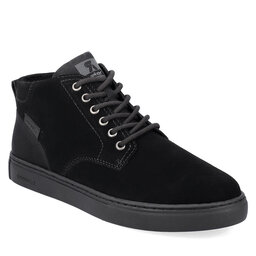 Rieker Kotníková obuv s elastickým prvkem Rieker U0762-00 Schwarz  / Schwarz  / Black 00