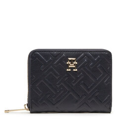 Tommy Hilfiger Dámska peňaženka Tommy Hilfiger Iconic Tommy Med Za Mono AW0AW14342 Tmavomodrá