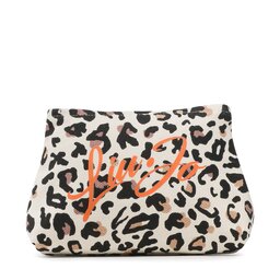 Liu Jo Geantă pentru cosmetice Liu Jo Beauty S Canvas Prin VA3167 T5204 Brown Animalier 09B62