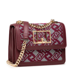 

Сумка Liu Jo S Crossbody NF1093 T6438 Bone/Malvasi S9356, Бордовий