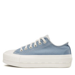 

Кеди Converse Ctas Lift Ox 572710C Indigo Oxide/Light Silver, Голубий