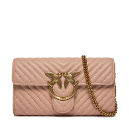 Pinko Bolso Pinko Love One Wallet C . AI 23-24 PLTT 100062 A0GK Cipria O81Q