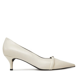Furla Pantofi cu toc subțire Furla Core Decollete T.50 YH42FCD X30000 IT 1704S Alb