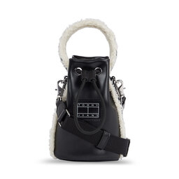 Tommy Jeans Torebka Tommy Jeans AW0AW15652 Black Sherpa 0GL