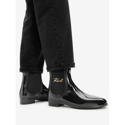 KARL LAGERFELD Gummistiefel KARL LAGERFELD Kalosh II KL94775 Schwarz