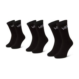 

Набір з 3 пар низьких шкарпеток unisex Vans Mn Classic Crew VN000XRZ Black BLK1, Чорний