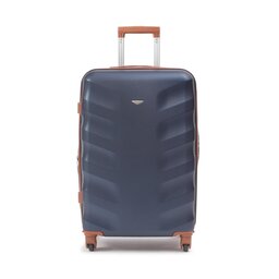 Semi Line Valise rigide taille moyenne Semi Line T5559-4 Bleu marine