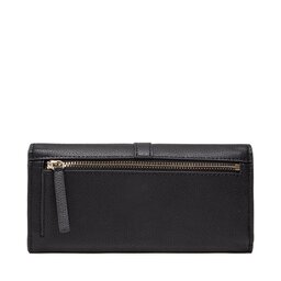 

Великий жіночий гаманець Tommy Hilfiger Th Plush Lrg Flap Wallet AW0AW14234 BDS, Чорний