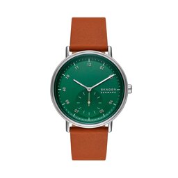 Skagen Zegarek Skagen Kuppel SKW6905 Green/Brown