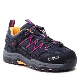 CMP Turistiniai batai CMP Kids Rigel Low Trekking Shoe Wp 3Q54554 Antracite/Bouganville 54UE