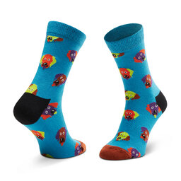 

Високі дитячі шкарпетки Happy Socks KDOG01-6300 Голубий